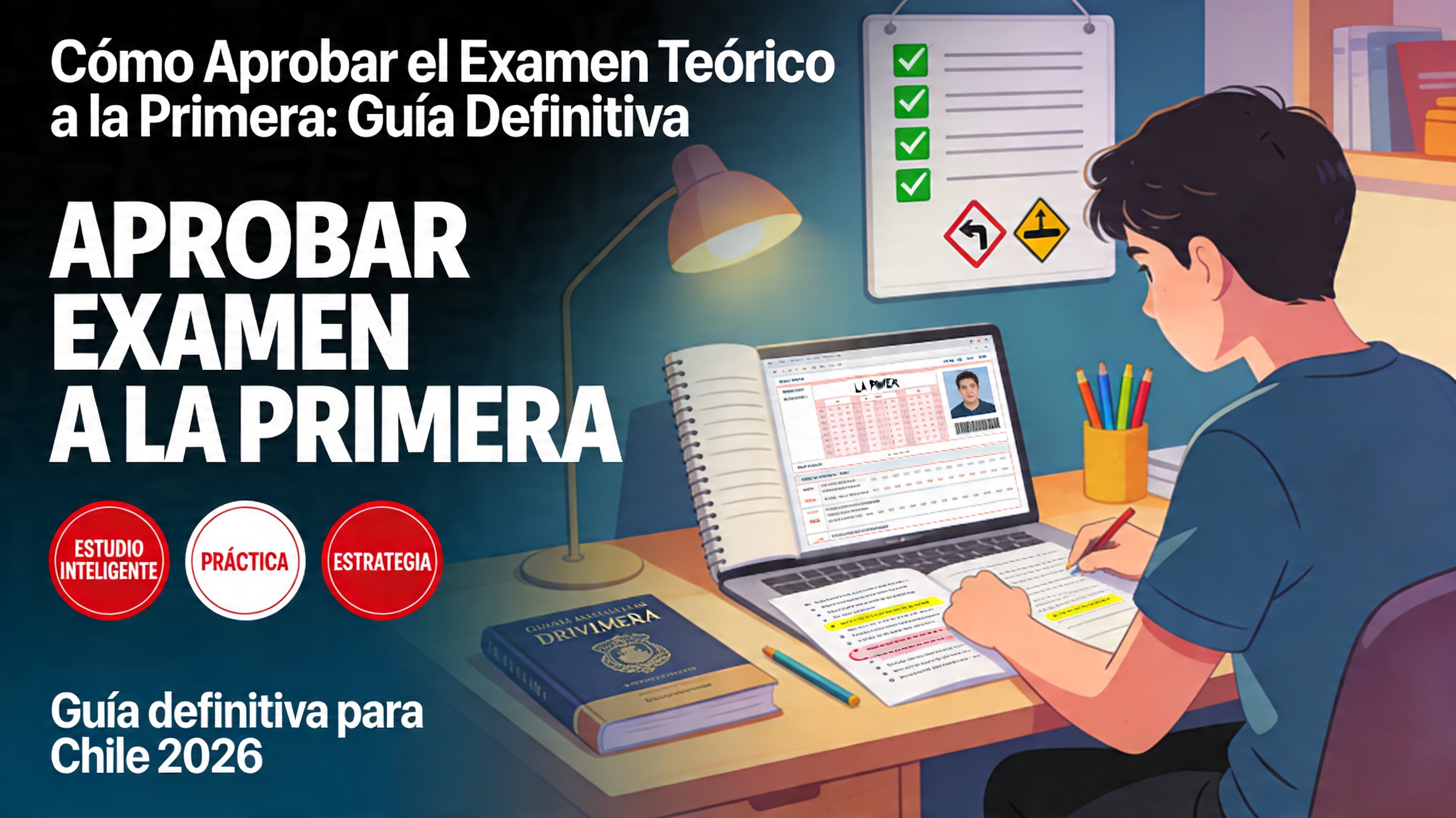 Cómo aprobar el examen teórico a la primera