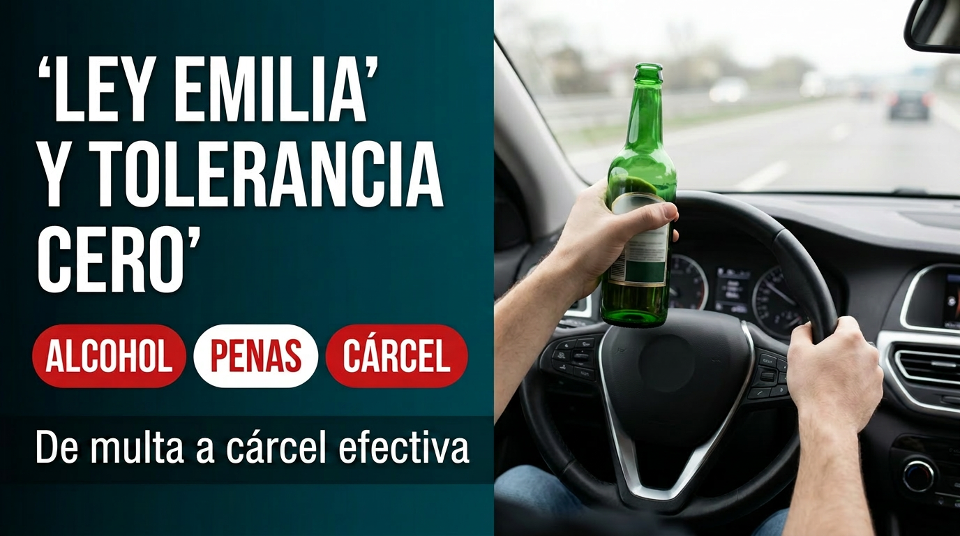 Control policial de alcoholemia en carretera chilena